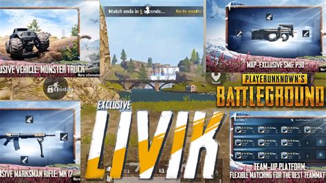 Version 1.0.0 which features new erangel will be available for pubg mobile starting on september 8.the server will not be taken offline for this update. LIVIK (new map) features, visuals and gameplay|| PUBG ...