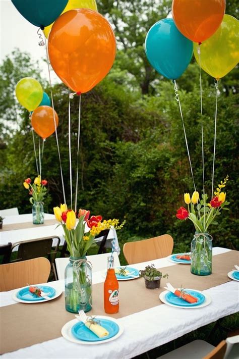 Simple And Beautiful Balloon Wedding Centerpieces Decoration Ideas 80