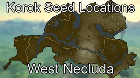 Korok Seed Map High Resolution