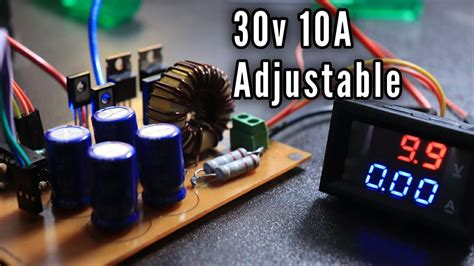Diy Lab Bench Power Supply Adjustable Voltage And Ampere Up To 30