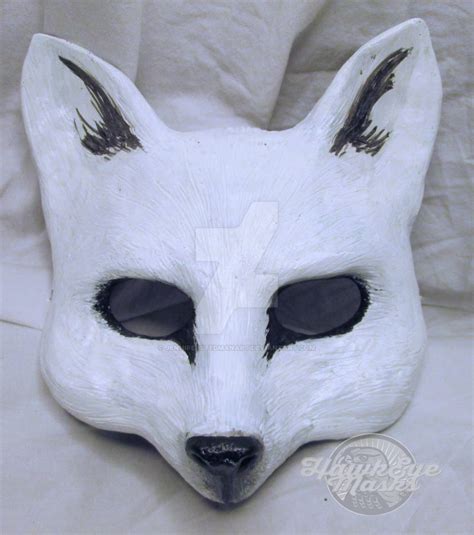 Arctic Fox Costume Mask By Jenniferstedmanart On Deviantart