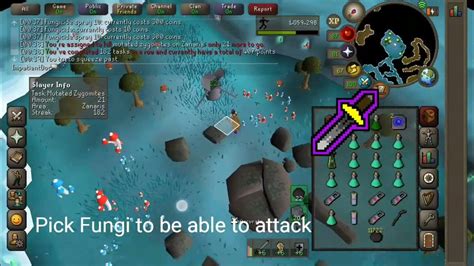 Slayer Task Mutated Zygomites On Zanaris Osrs Youtube