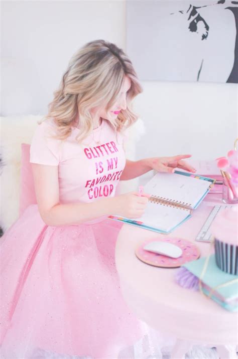 How To Make Your Workspace Girly Jadore Lexie Couture Pink Girly