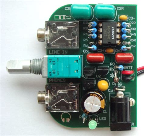 Ne5532 Headphone Amp Schematic Circuit Diagram