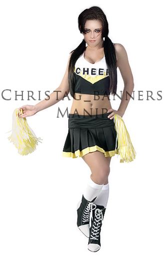 Christag Banners Manip Sexy Bella Cheerleader