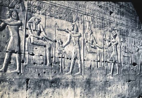 Johnson Abydos Reliefs Y Ganolfan Eifftaidd Egypt Centre