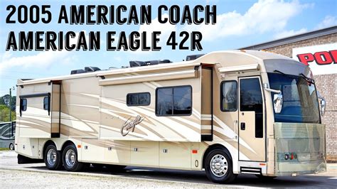 2005 American Coach American Eagle 42r A Class 500hp Cummins Tag Axle
