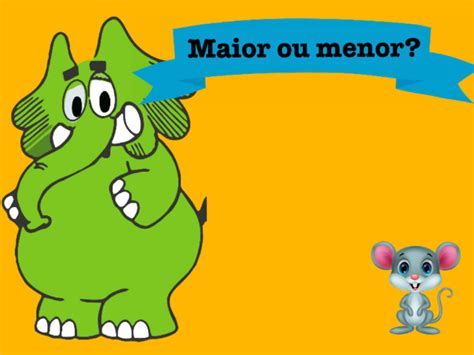 Maior Ou Menor Free Activities Online For Kids In 1st Grade By
