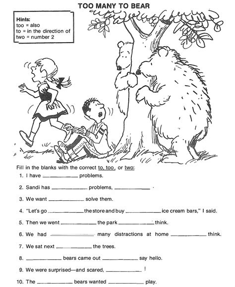 Grade 6 English Worksheets Printable Free Askworksheet
