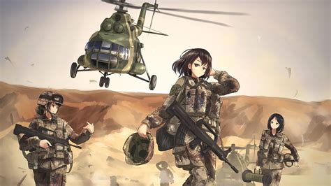 Anime Soldier 1080 Wallpapers Wallpaper Cave
