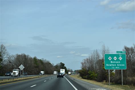 Interstate 95 North Benson To Smithfield Aaroads North Carolina