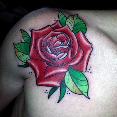 Roses can come in a variety of colors and shades. 50 Traditional Rose Tattoo Designs For Men - Flower Ink Ideas