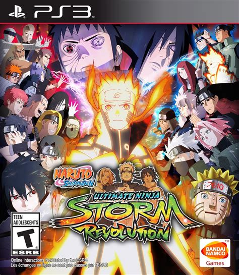 Amazon Com Naruto Shippuden Ultimate Ninja Storm Revolution Playstation Namco Bandai