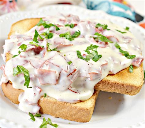 Creamed Chipped Beef On Toast Sweet Peas Kitchen
