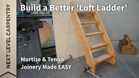 How To Build A Loft Ladder Youtube