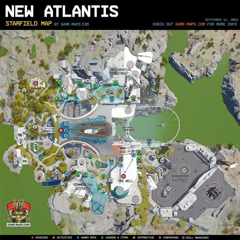 New Atlantis Map 