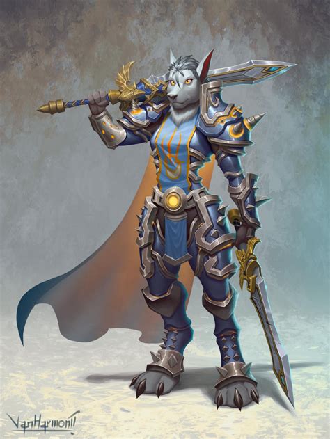 Worgen Warrior By Vanharmontt On Deviantart Warcraft Art World Of