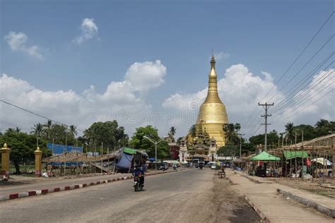 Bago Myanmar 6 Mai 2017 Shwemawdaw Pagode Bago Myanmar