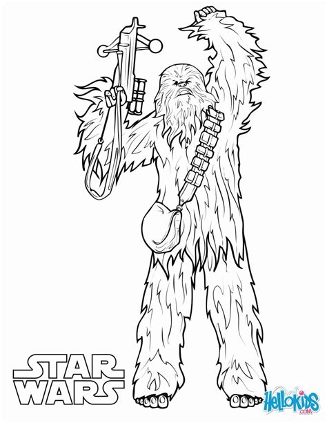 With articulated legs, plus an opening top and chewbacca's ready for action with his bowcaster weapon and blasters. Chewbacca Coloring Page - Coloring Home
