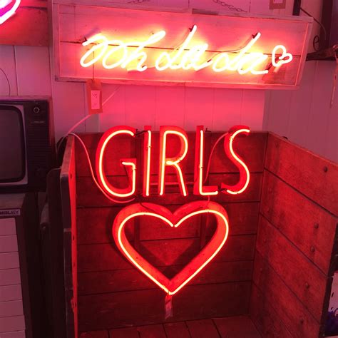 Girls Girls Girls Neon Signs Neon Girl