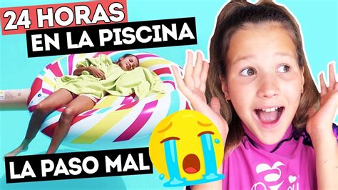 24 Horas En La Piscina Daniela Golubeva Youtube