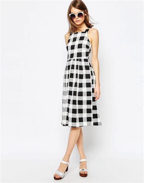 Asos Gingham Picnic Dress At Latest Fashion Clothes Fashion