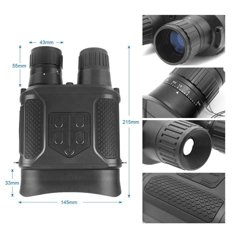 Nv400b Digital Night Vision Binoculars 1300ft400m Infrared Ir Camera