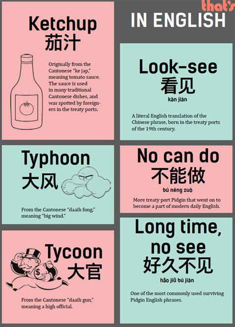 Infographic The Unexpected Overlaps Between English And Chinese