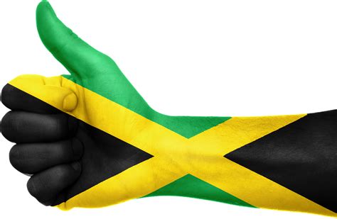 jamaica flag hand · free image on pixabay