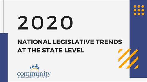 2020 National Legislative Trends At The State Level Cai Advocacy Blog