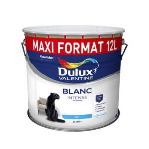 Peinture monocouche et satin idéale pour la décoration des murs et boiseries (portes, plinthes, encadrements de fenêtre…) de vos pièces à vivre. Peinture Dulux Valentine murs et plafonds blanc mat 12L ...