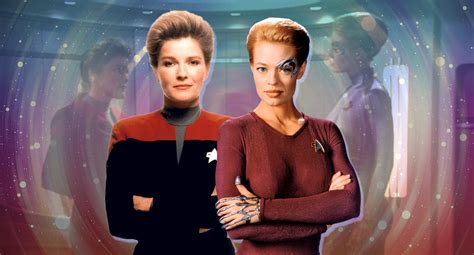 Captain Janeway And Seven Of Nines Relationship Was A True T Star