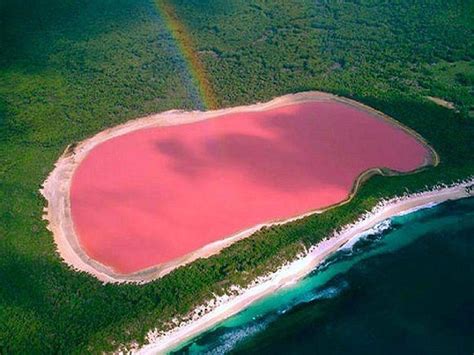 La Misteriosa Agua Rosa Del Lago Hillier En Australia Actualidades