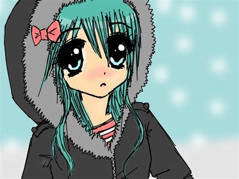 Anime Girl Cold By Lfurvnq On Deviantart