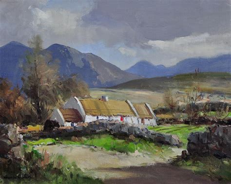 Maurice Canning Wilks In The Mournes At Annalong County Down Oil On