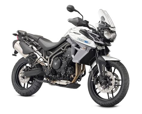 Traction control and cruise control. Triumph-Tiger-800-XRx-white - ADV Pulse