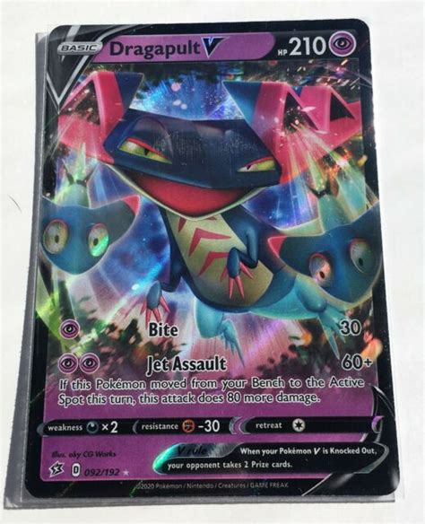 We did not find results for: Dragapult Vmax RAINBOW RARE Pokemon Online TCG Card digital 197 / 192 V MAX | eBay