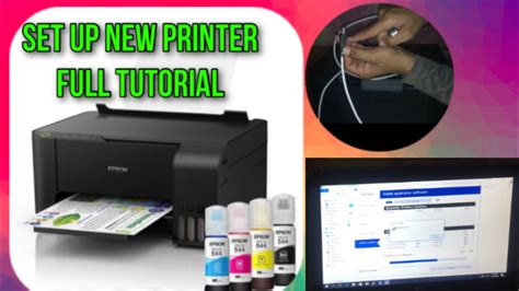 How To Set Up New Printer Full Tutorial Youtube