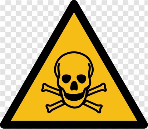 Hazard Symbol Warning Sign Toxicity Poison Acute Frie Transparent Png
