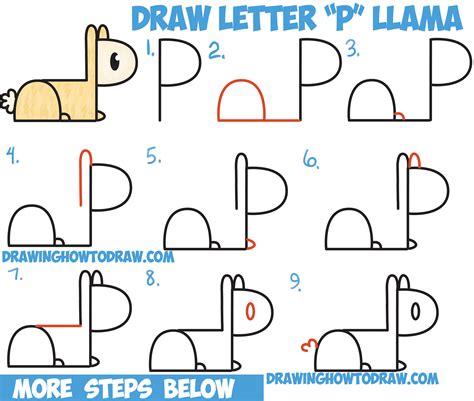 Battle royale is not a skin. How to Draw Cute Cartoon Kawaii Llama or Alpaca from "P ...