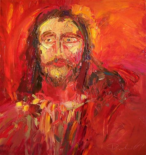 Jesus Of Mexico Painting By Roland Oil Painting Fine Art America