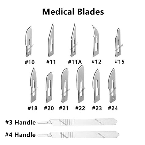 Disposable Sterile Surgical Scalpel Blades Knife 10 11 12 15 18 24