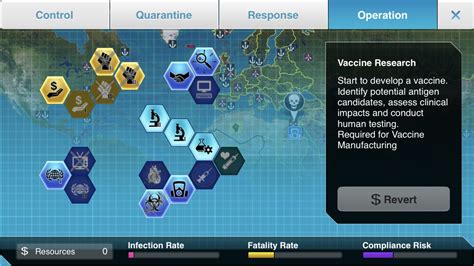 Dispatch research teams around the world to find patient zero, track the spread of the outbreak. Plague Inc: The Cure - Screenshots