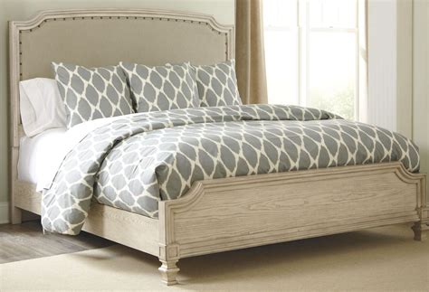 Demarlos King Upholstered Panel Bed From Ashley B693 78 76 97