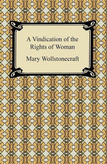 A Vindication Of The Rights Of Woman Mary Wollstonecraft Penguin Classics Ebook