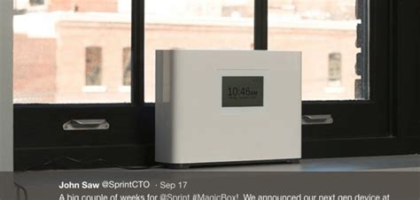 New Sprint Magic Box Small Cell Is Smaller Faster