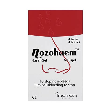 Nozohaem Nasal Gel 5ml X 4 Tubes Med365