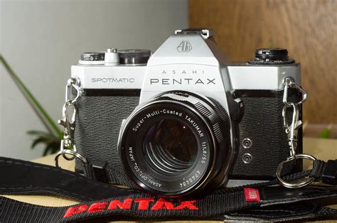 Pentax Spotmatic Ii Pentax M42 Screwmount Film Slrs Pentax Camera