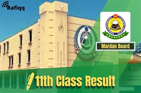 11th Class Result 2024 Bise Mardan Board