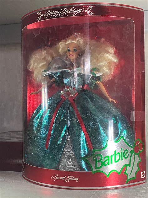 Collectors Holiday Barbies From The 1990s Etsy